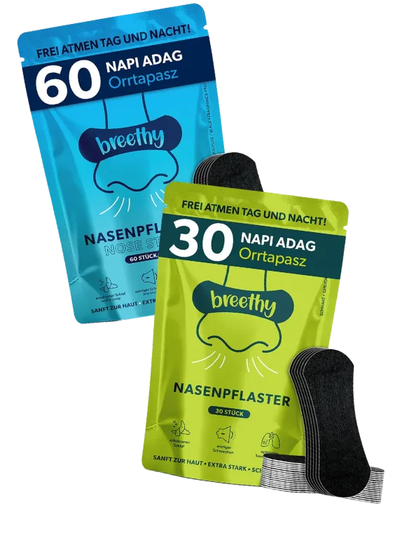 Breethy orrtapasz csomagok: 60 és 30 napi adag